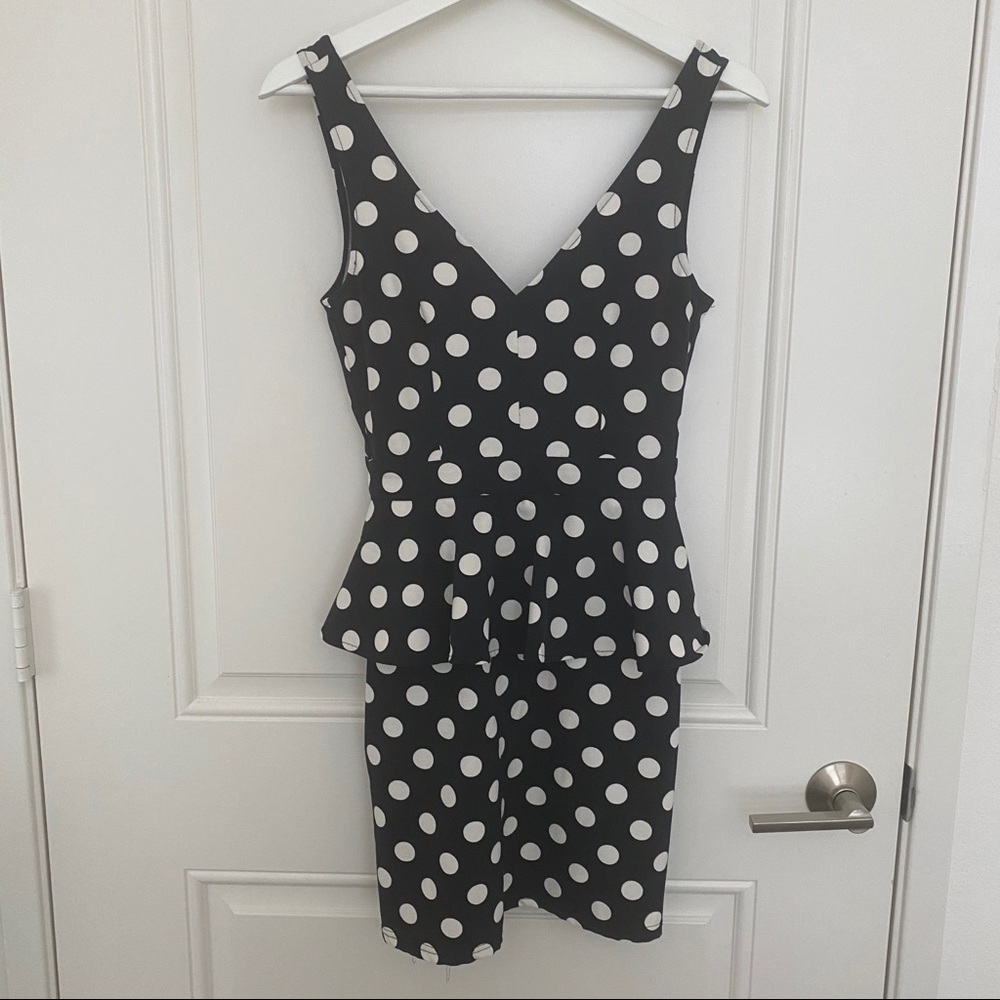 H&M dot mini dress